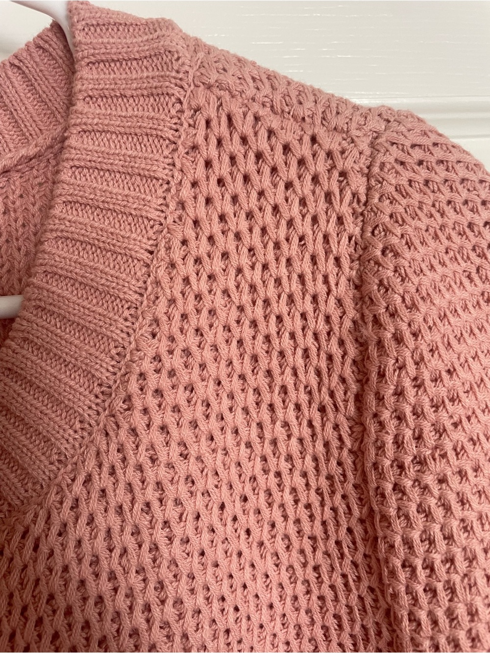 And Now This Dusty Rose Short-Sleeve Knit Cardigan - Picture 4 of 5